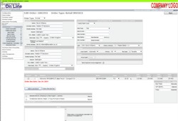 on-line accounting system. Sales Order Processing order entry.