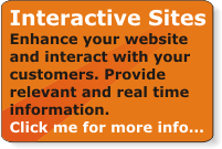 Enhance your website design and interact with your customers. Provide relevant and real time information.